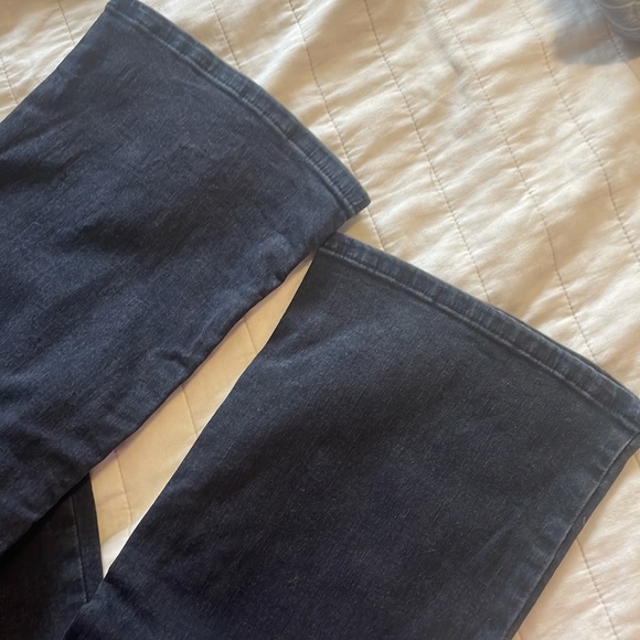 ASOS Collusion black faded flare jeans - Picture 3 of 5